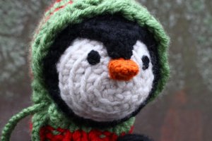 Игрушка на руку пингвин - Описание
