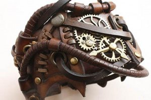 кожаный браслет 76 - Описание
