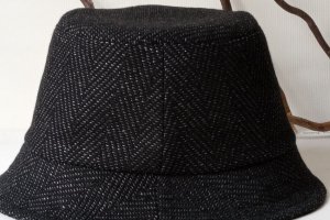 Панама чорна тепла вовняна р.56-58 - Опис