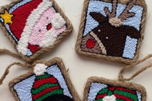 Новогодние игрушки - Описание