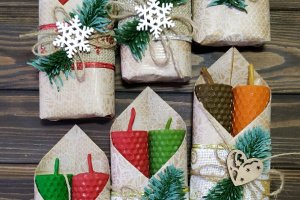 НАБОР СВЕЧЕК ИЗ НАТУРАЛЬНОЙ ВОЩИНЫ 2ШТ (03) - Описание