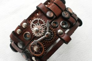 кожаный браслет 70 - Описание