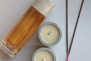 Масажна соєва арома свічка для рук і тіла - Опис