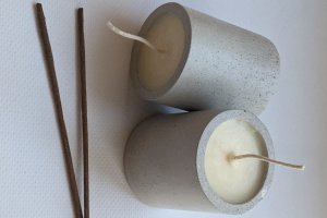 Масажна соєва арома свічка для рук і тіла - Опис