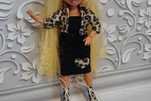 Одежда для кукол RAINBOW. Ветровка, платье, сапоги. - Описание