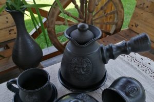 Работа Набор для кофе "Лев"