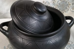 Кастрюля, горшок для духовки - Описание