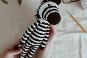 Работа Игрушка Зебра