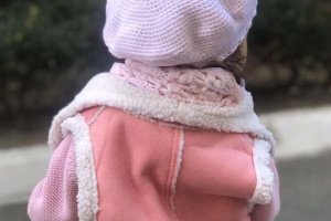 Берет и бактус для девочки - Описание