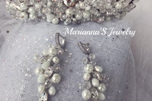Весільна корона «Mademoiselle»