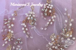 Работа Веточка для прически «Mesmerizing Ivory»