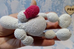 Кот ручной работы, маленькая мягкая кошка вязаная крючком 3 - Описание