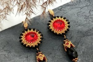 Серьги 'Страсть' - Описание