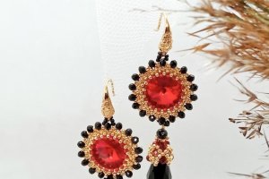 Серьги 'Страсть' - Описание