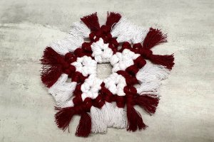 Новогодний декор снежинка