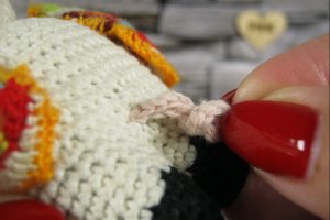 Свинка с крыльями, вязаная крючком мягкая игрушка хрюшка - Описание