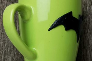 Чашка з декором чайна Бетмен герой марвел кухоль полімерний - Опис