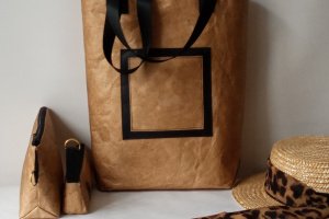 Еко-торба бежева біорозкладна Tyvek DuPont - Опис