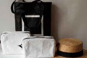 Еко-косметичка біла DuPont Tyvek - Опис