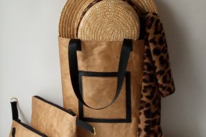 Еко-пенал бежевий біорозкладний  DuPont Tyvek - Опис