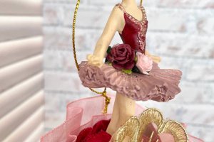 Уникальное новогодние украшение на елку  - Описание