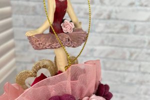 Уникальное новогодние украшение на елку  - Описание