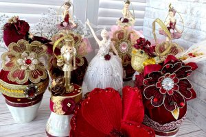 Эксклюзивная новогодняя игрушка Балерина  - Описание