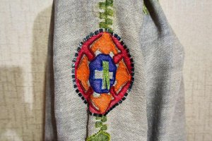 Женская льняная рубашка. Домоткана. Авторская работа. - Описание