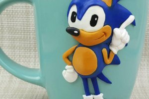 Игрушка кружка СОНИК подарок на день рождения чашка - Описание