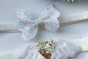 Повязка бантик и крылья 3 - Описание
