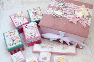 Мамины сокровища для девочки , подарок новорожденной  - Описание