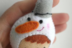 набір безпечних ялинкових іграшок (3 шт) (Yasia toys) - Опис