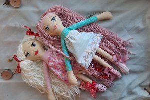 Кукла ручной работы - Описание