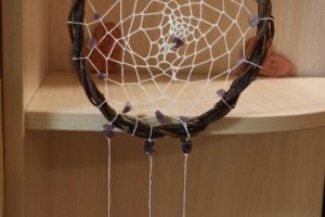 Робота Ловець снів з аметистом