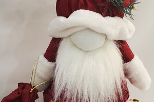 Дед Мороз или Санта Клаус с мешком для подарка - Описание