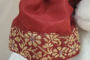 Дед Мороз или Санта Клаус с мешком для подарка - Описание