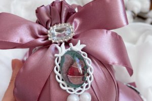 Набір пудрових новорічних куль . - Опис