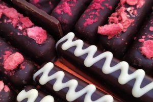 Работа Шоколадные мини батончики. Лакомство без сахара.