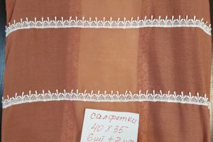 Серветки двосторонні новорічні та мереживні - Опис