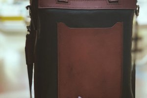 Шкіряний набір сумка+ портмоне+ремінець годинниковий - Опис