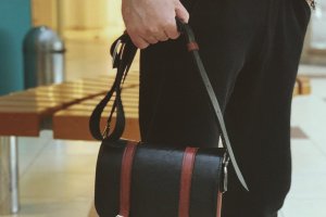 Шкіряний набір сумка+ портмоне+ремінець годинниковий - Опис