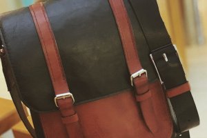 Шкіряний набір сумка+ портмоне+ремінець годинниковий - Опис