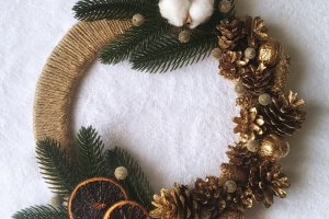 Новорічний вінок