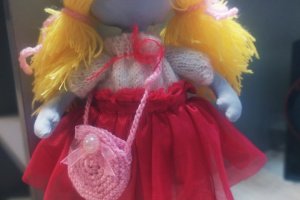 Tilda_Yellow - Лялька ручної роботи - Опис