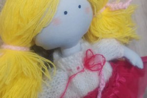 Tilda_Yellow - Лялька ручної роботи - Опис