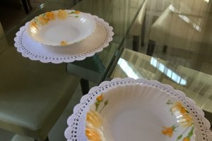 Работа Комплект подставок под тарелки