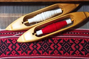 Весільний рушник домотканий - Опис