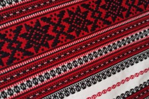 Весільний рушник домотканий - Опис