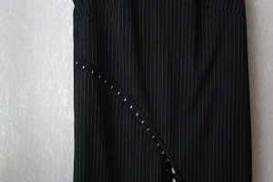 Платье офисное черное р.40 вискоза - Описание