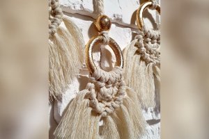 Новогодние винтажные украшения  - Описание